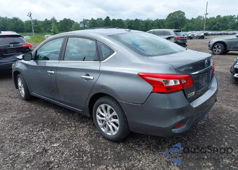 2019 Nissan Sentra Sv z USA, uszkodzony, nr VIN 3N1AB7AP5KY396649